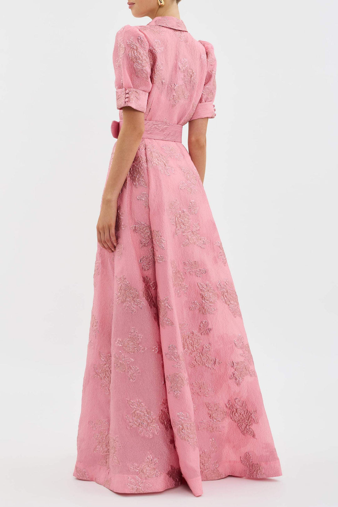 Anabella | Short Sleeves Puff Sleeves Dresses - Celestia Couture