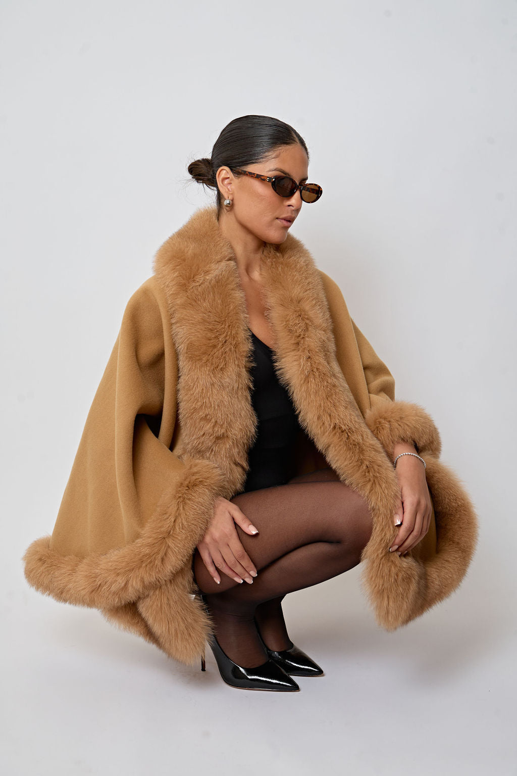 The Camel Caroline Poncho