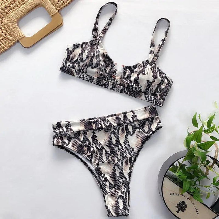 SCARLETT High Waist Bikini Set - Celestial Couture