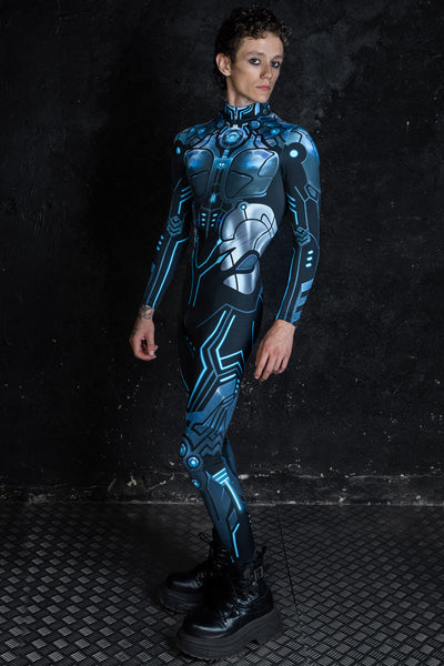 Wanna Cyber Men Costume