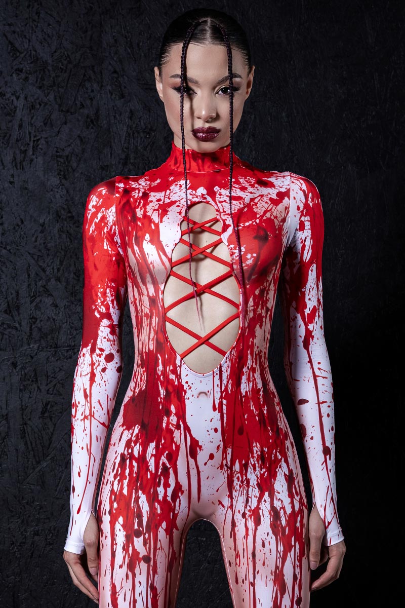 A Miss Murder Open Front Costume