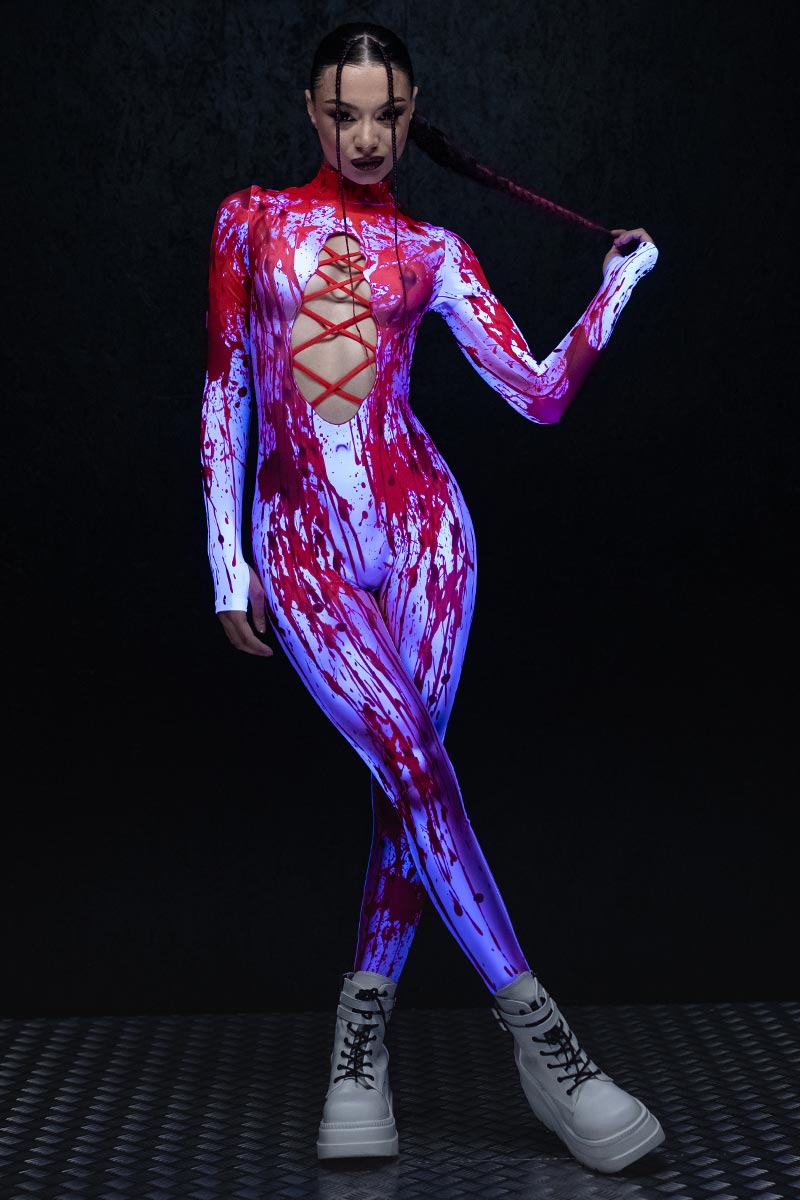 A Miss Murder Open Front Costume