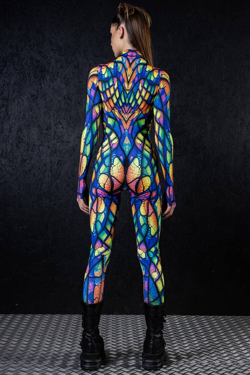 Neon Chameleon Costume