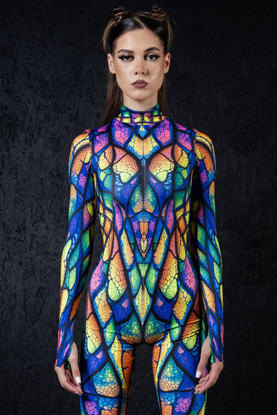 Neon Chameleon Costume