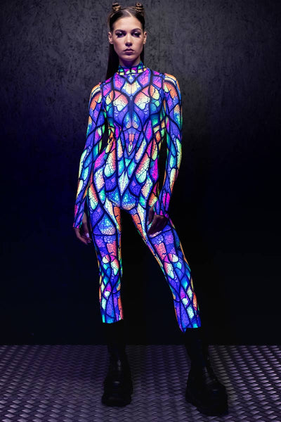 Neon Chameleon Costume