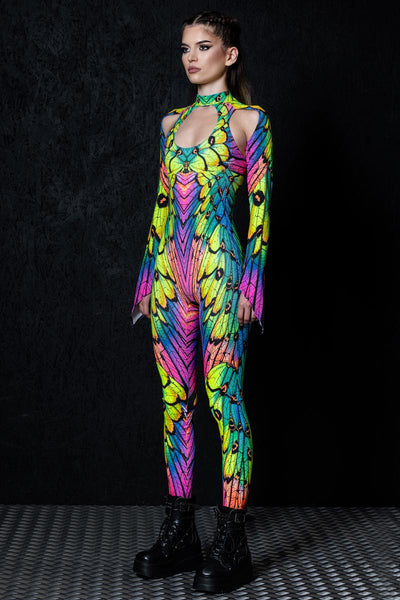 Neon Nymph Cut Out Costume