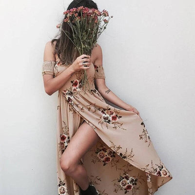 Sexy Floral Beach Summer Dress - Celestial Couture