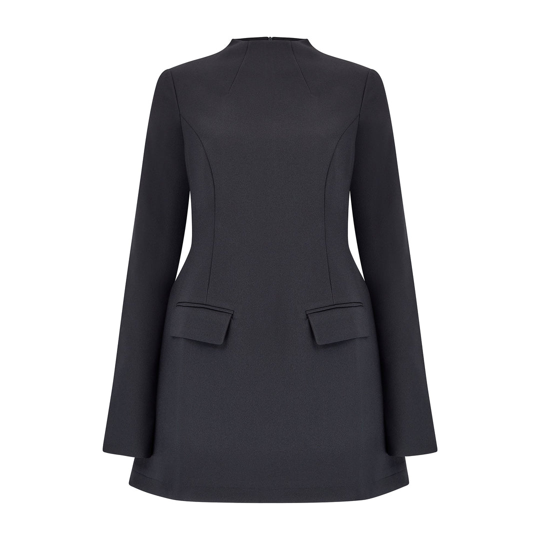 Celestia Split Sleeve Mini Dress - Celestia Couture