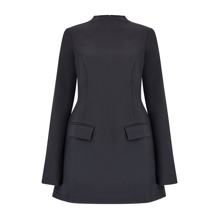 Celestia Split Sleeve Mini Dress - Celestia Couture
