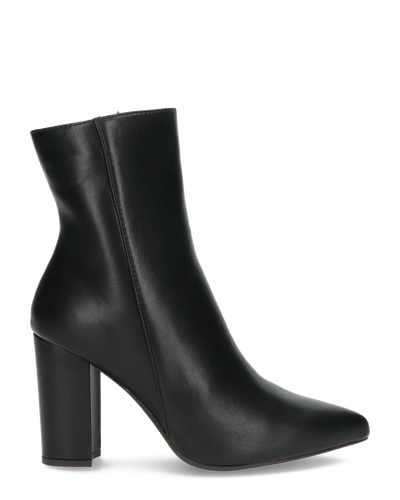 OLIVIA - stivaletti con cerniera in PU nero