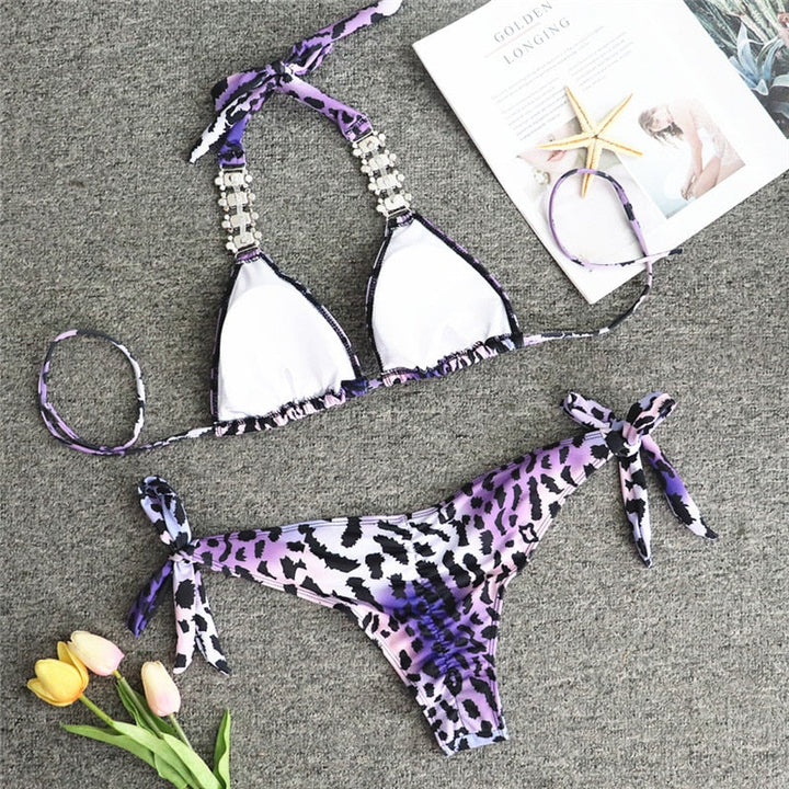 Triangle Boho Glamour Bikini&