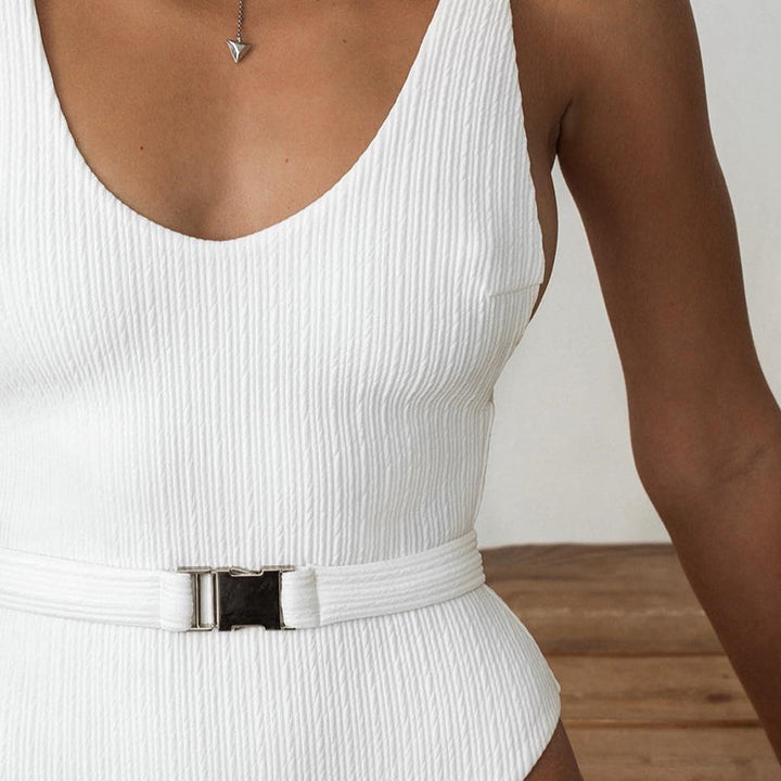 Buckled One Piece Swimsuit - Multiple colours &amp; styles