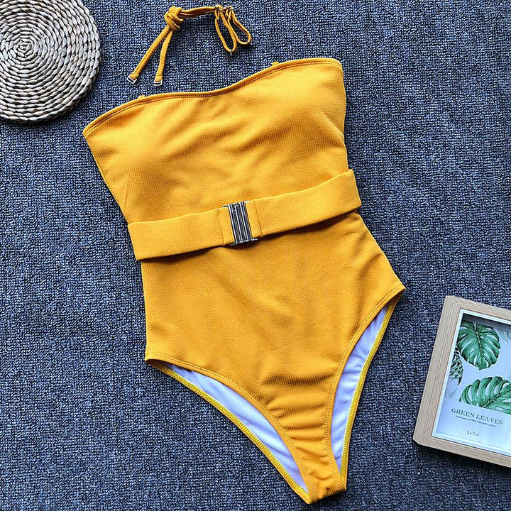 Buckled One Piece Swimsuit - Multiple colours &amp; styles