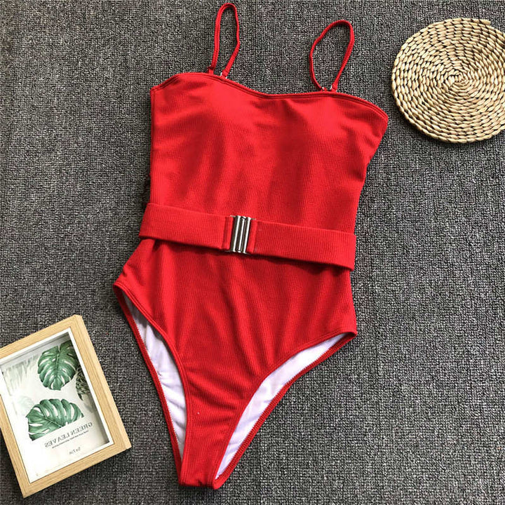 Buckled One Piece Swimsuit - Multiple colours &amp; styles