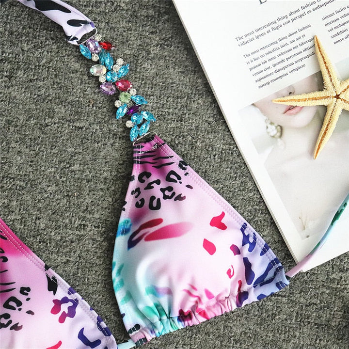 Triangle Boho Glamour Bikini&