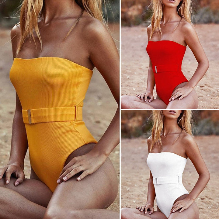 Buckled One Piece Swimsuit - Multiple colours &amp; styles