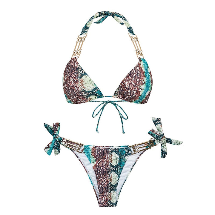 Triangle Boho Glamour Bikini&