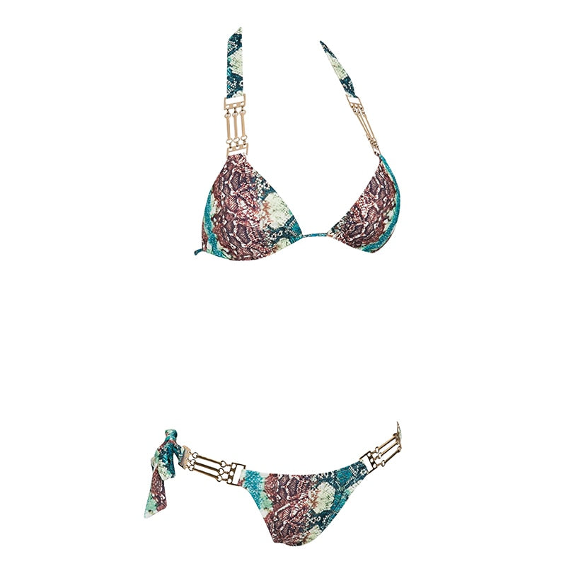 Triangle Boho Glamour Bikini&