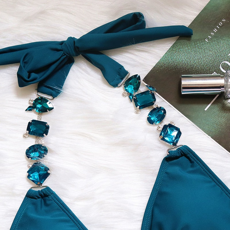 Triangle Boho Glamour Bikini&