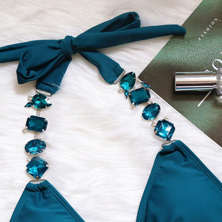 Triangle Boho Glamour Bikini&