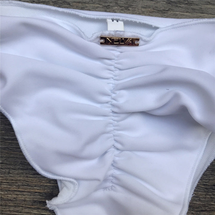 Bandeau Floral Print Bikini