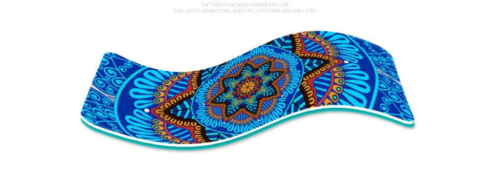 Tappetino Boho Yoga - Pelle scamosciata 6 mm