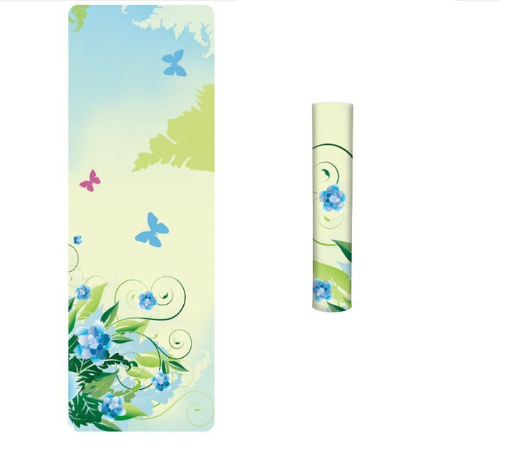 Tappetino Boho Yoga - Pelle scamosciata 6 mm