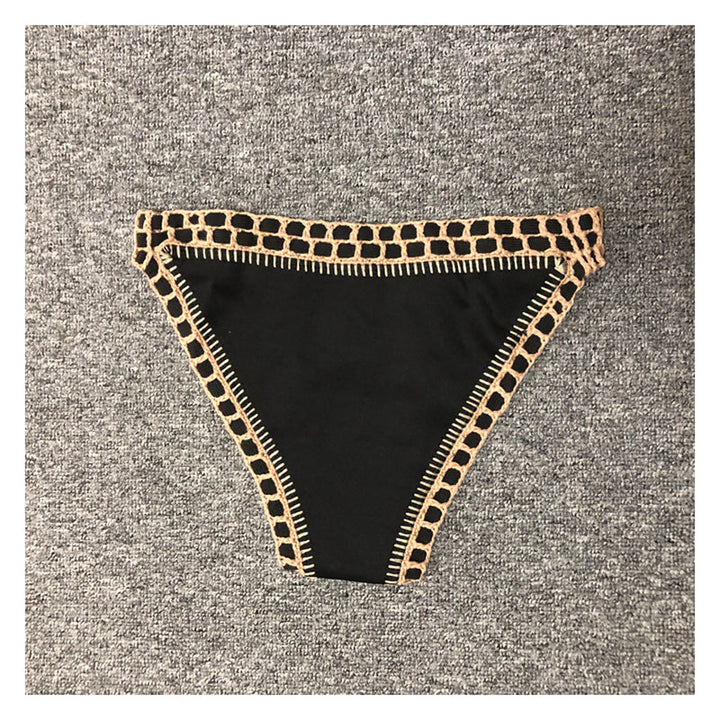 Crochet Black Bikini Set