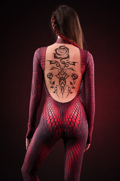 RED MAMBA Costume for Women