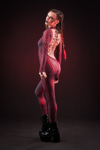 RED MAMBA Costume for Women