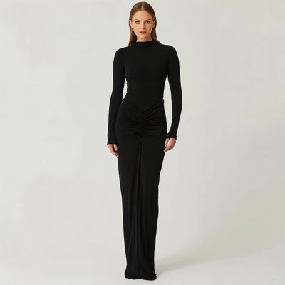 ALICE Ruched Maxi Dress - Celestial Couture