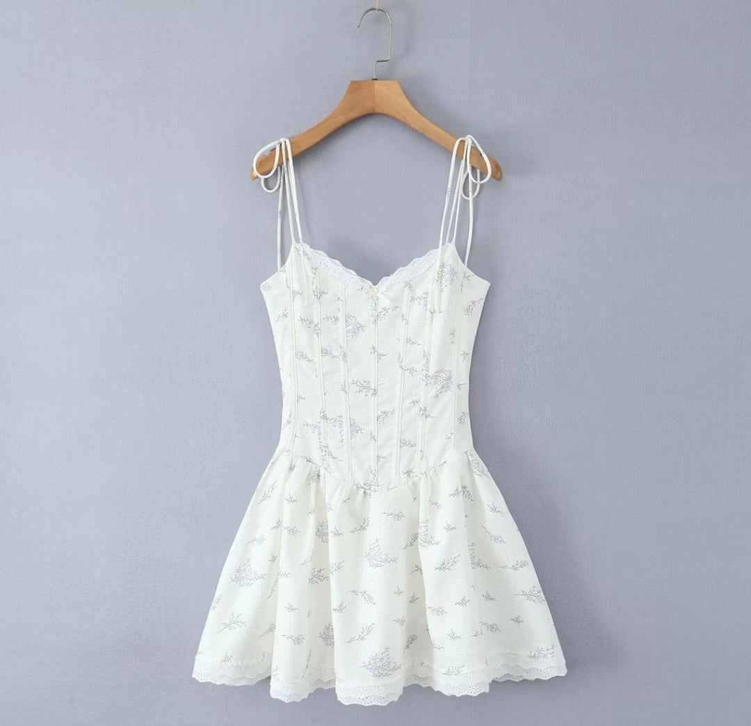 Ayella Floral Dress - Celestia Couture