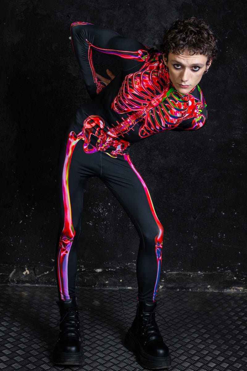 Ruby Skeleton Men Costume