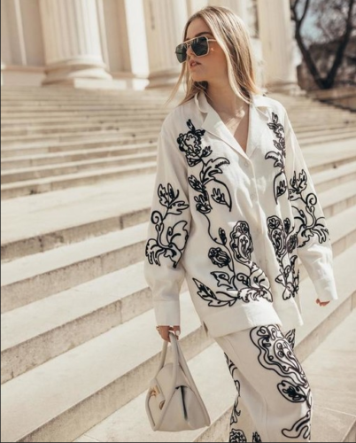 Gina Printed Coord Set - Celestial Couture