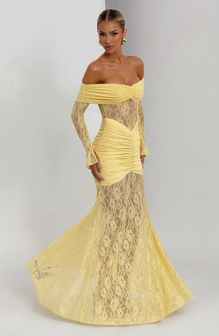 Sauline Maxi Dress - Celestia Couture