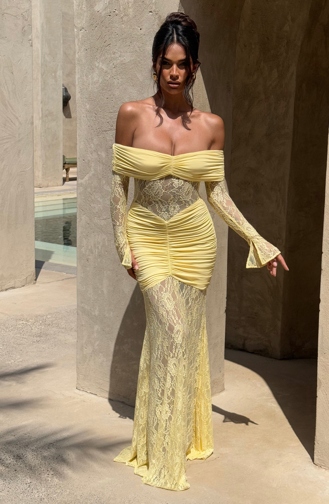 Sauline Maxi Dress - Celestia Couture