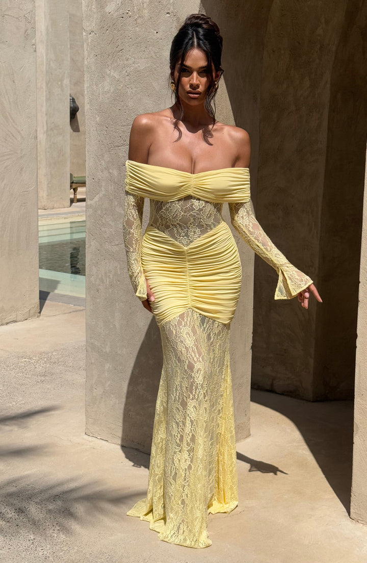 Sauline Maxi Dress - Celestia Couture