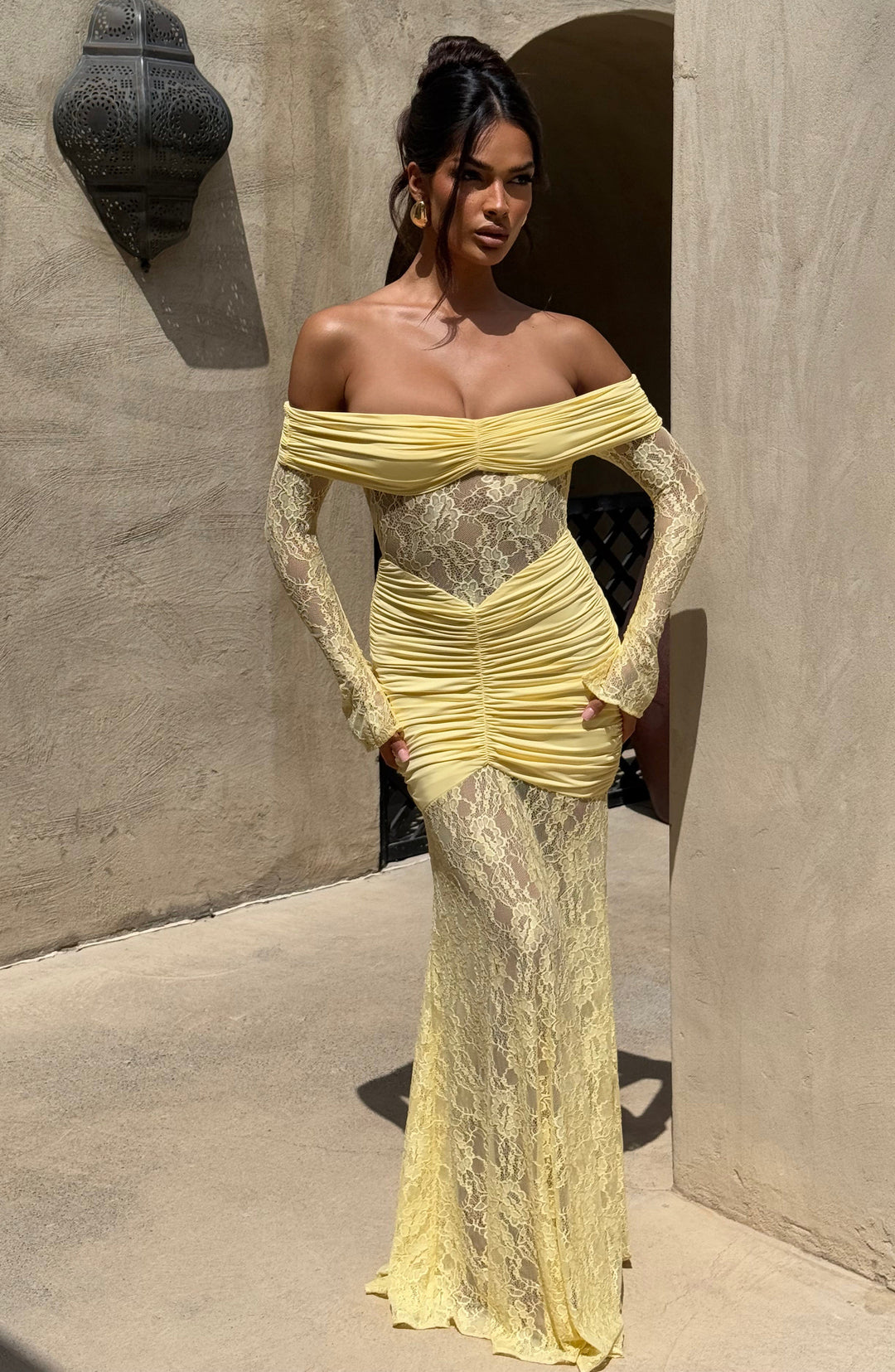 Sauline Maxi Dress - Celestia Couture