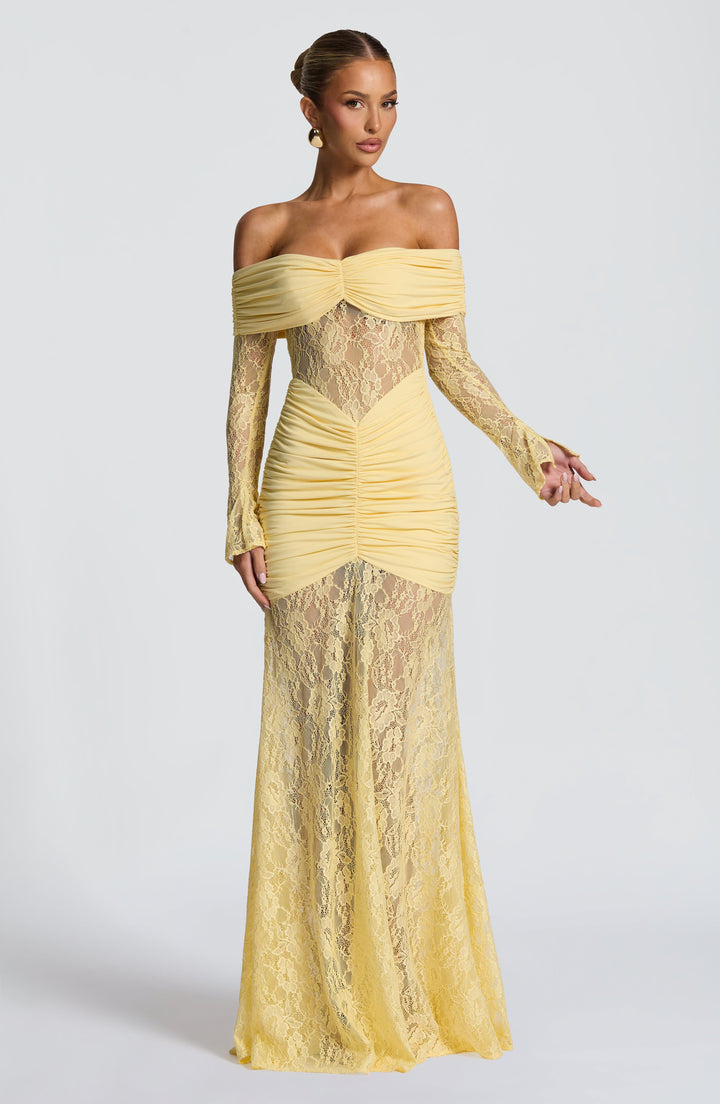 Sauline Maxi Dress - Celestia Couture