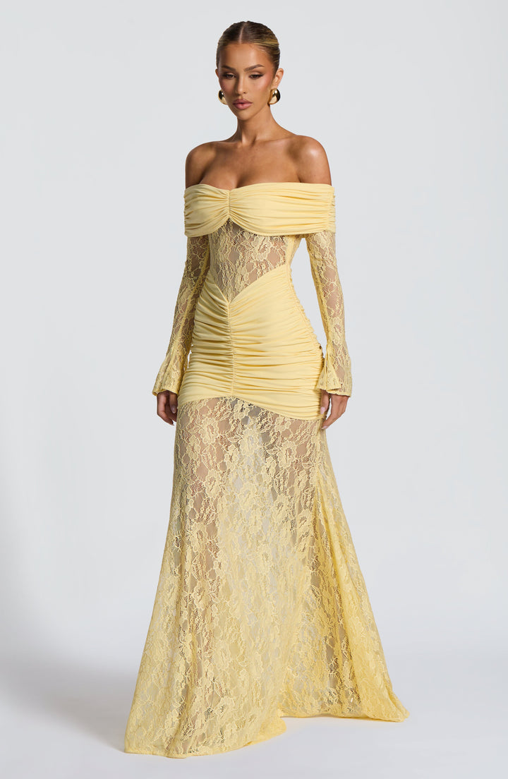 Sauline Maxi Dress - Celestia Couture