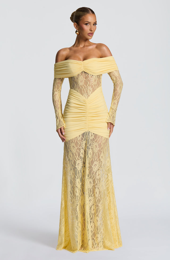 Sauline Maxi Dress - Celestia Couture
