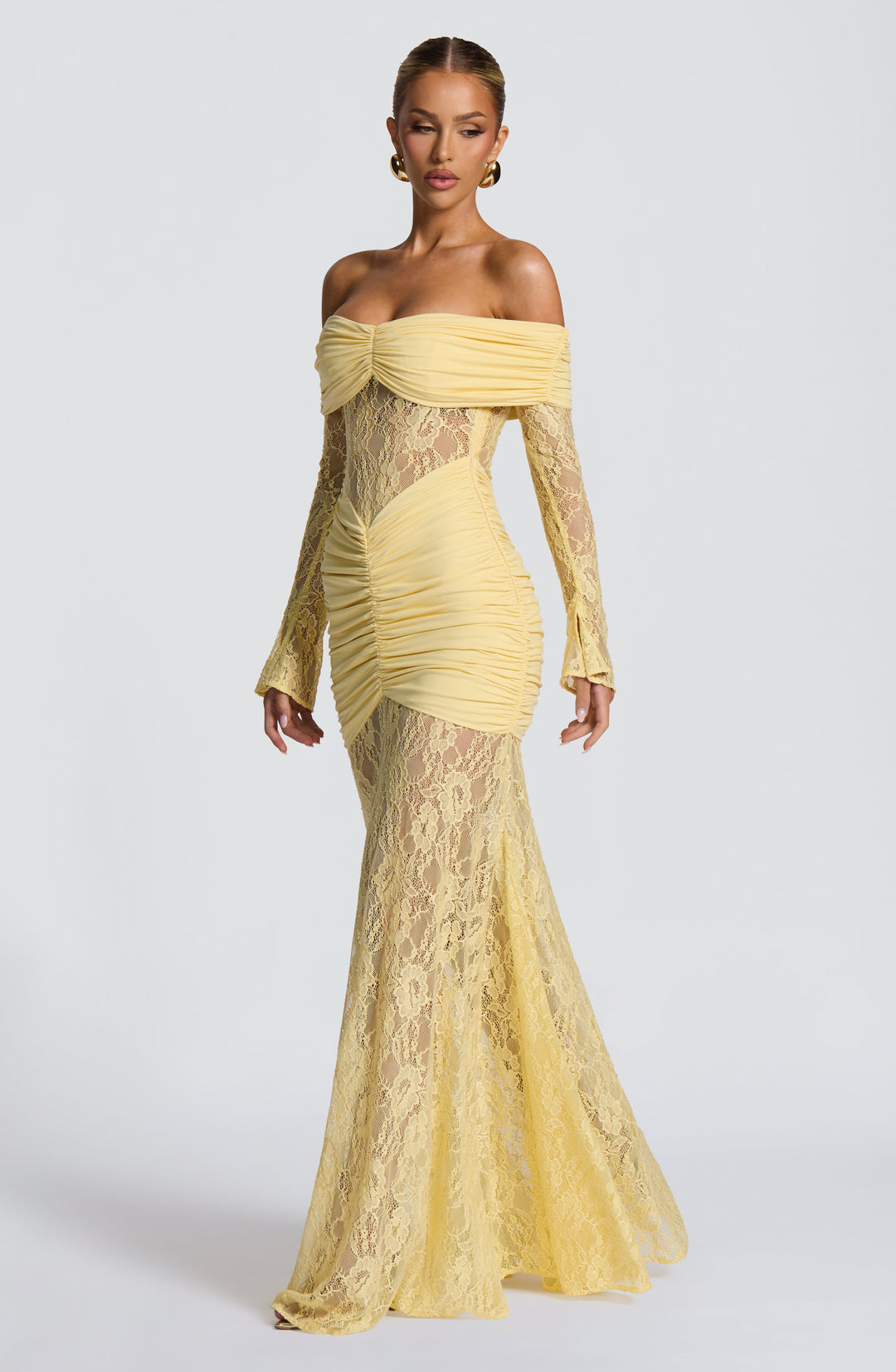 Sauline Maxi Dress - Celestia Couture