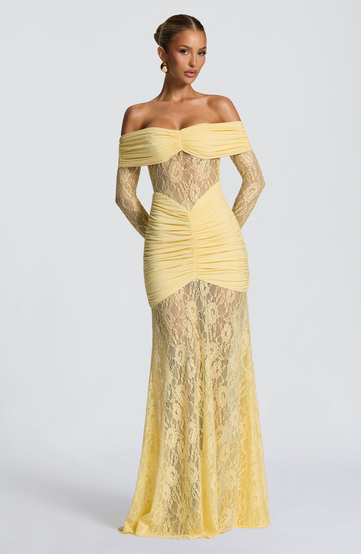 Sauline Maxi Dress - Celestia Couture