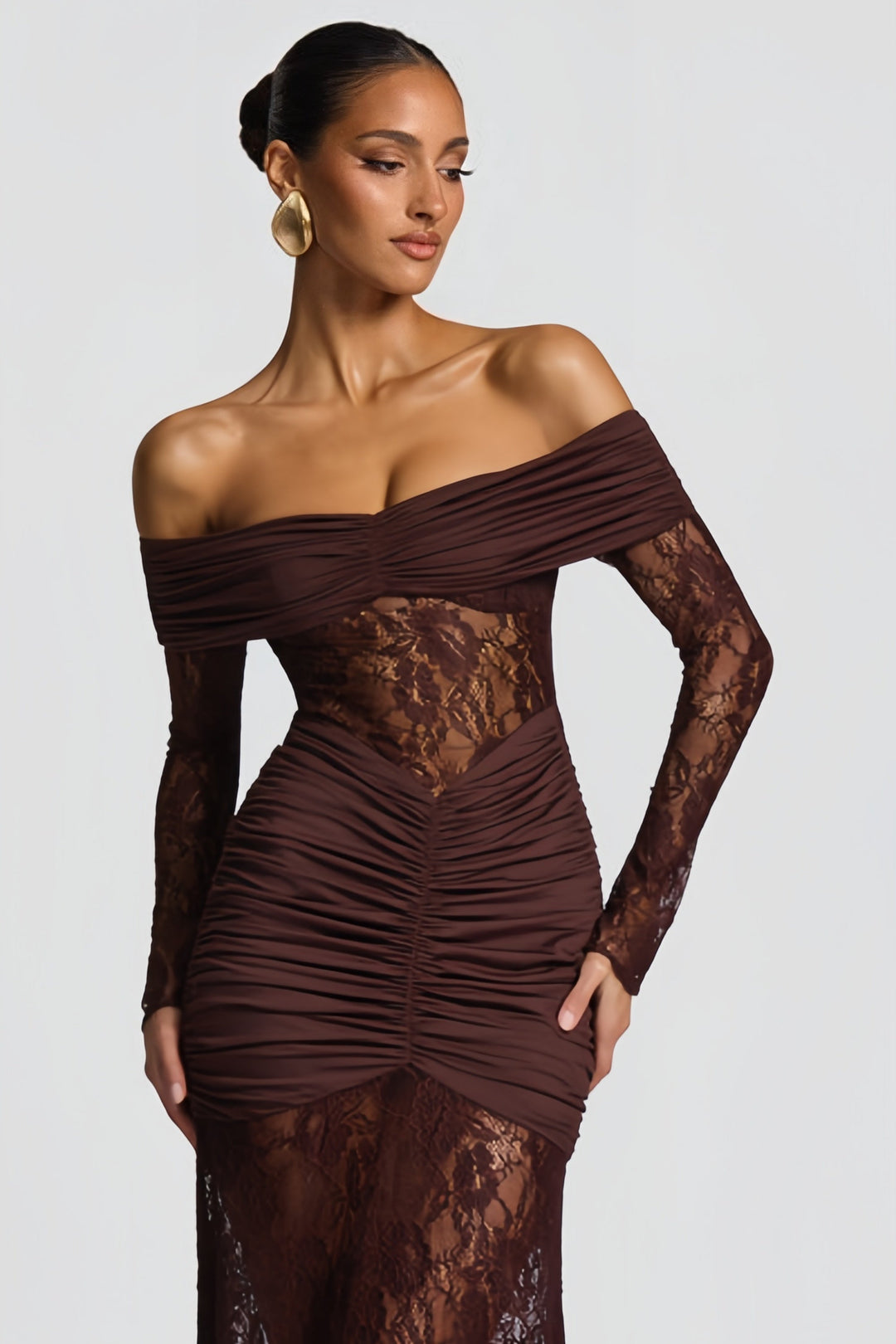 Sauline Maxi Dress - Celestia Couture