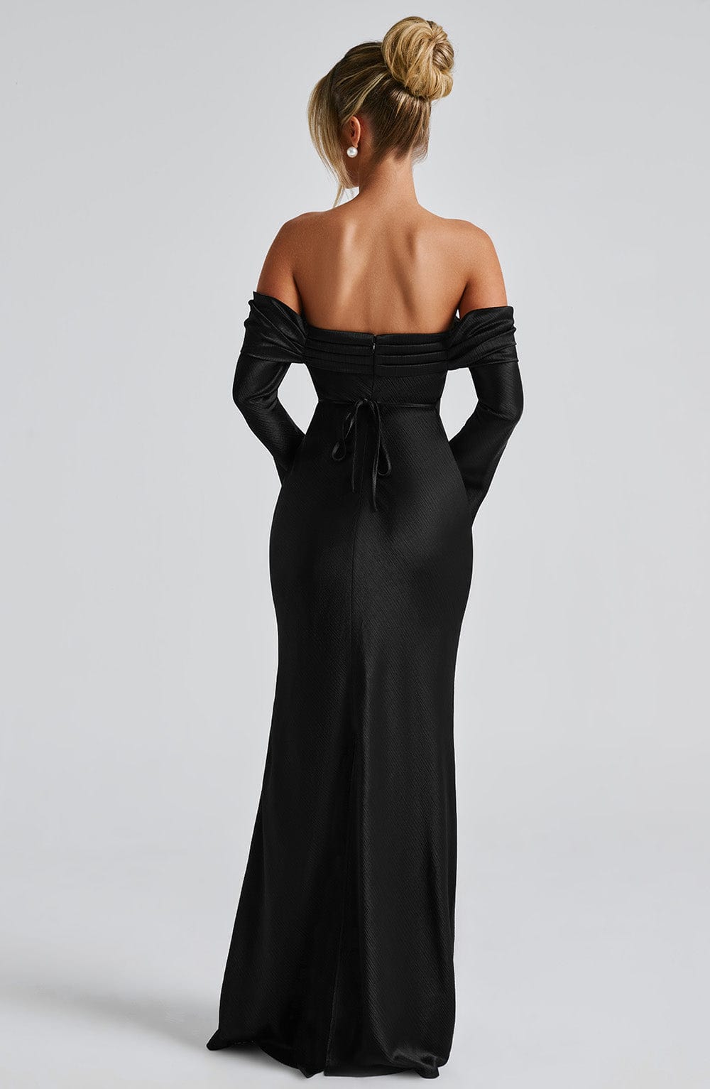 Selene Maxi Dress - Black - Celestia Couture