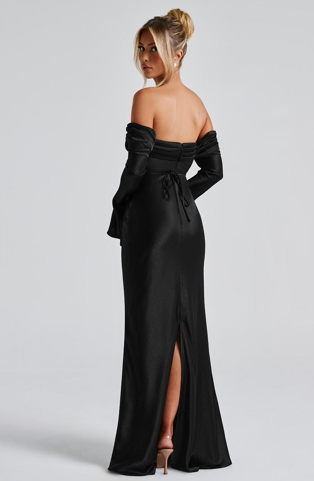 Selene Maxi Dress - Black - Celestia Couture