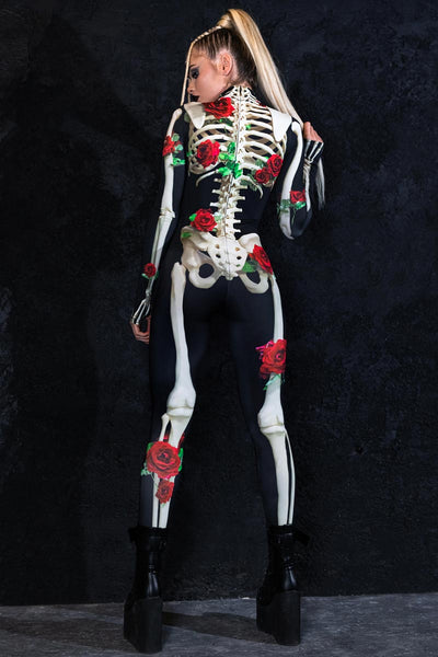 Skeleton & Roses Costume