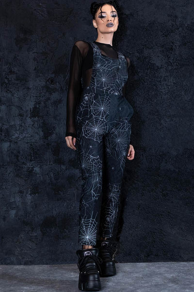 Spider Web Overalls