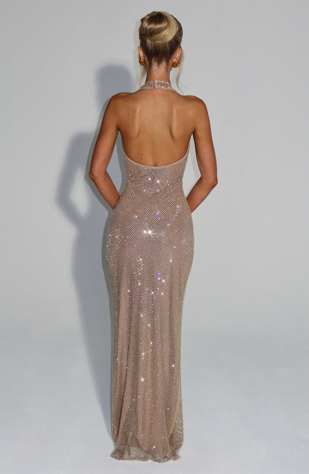 Starla Maxi Dress - Gold - Celestia Couture