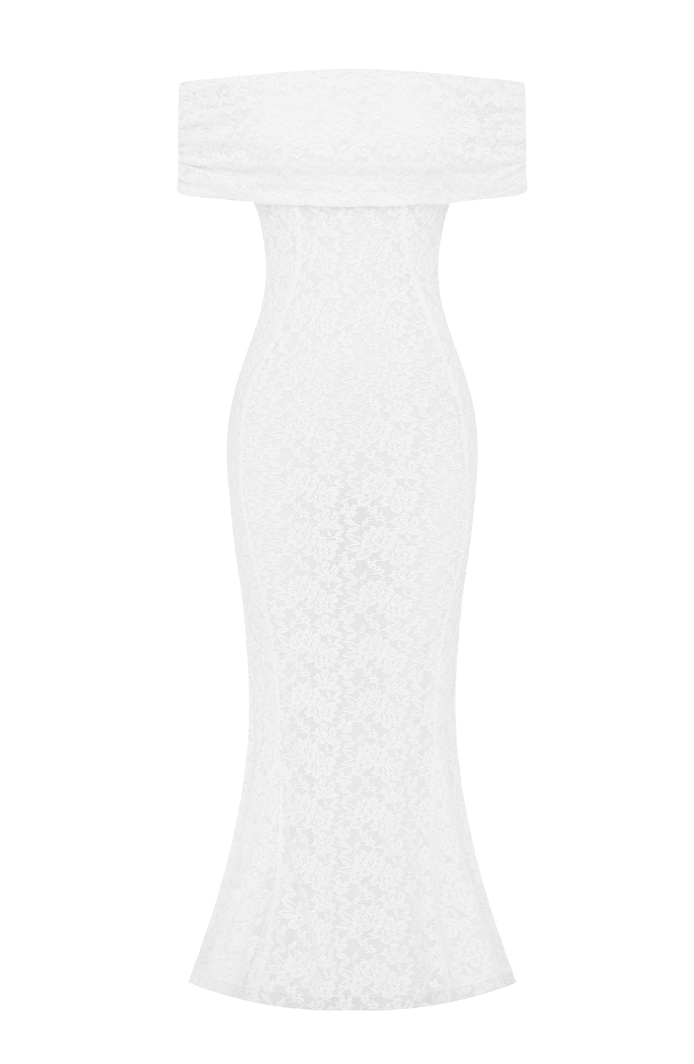 Stephanie Maxi Dress - Ivory - Celestia Couture